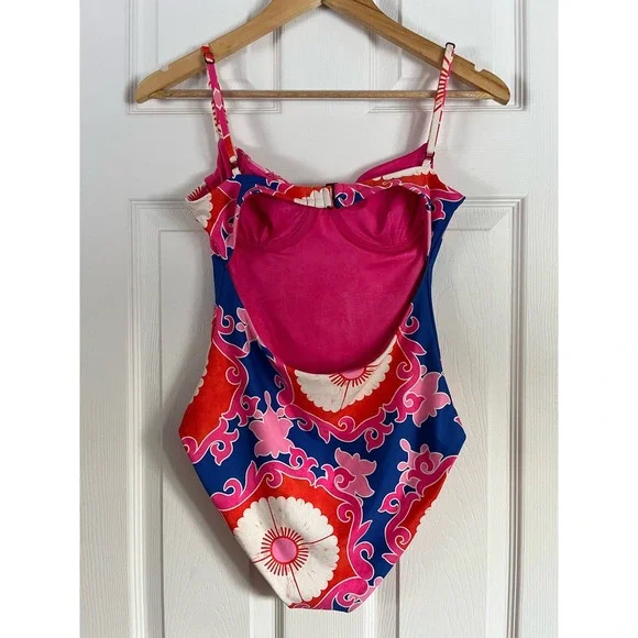 Free People X Agua Bendita• Petra One Piece Swimwuit Beaded - Picture 5 of 12